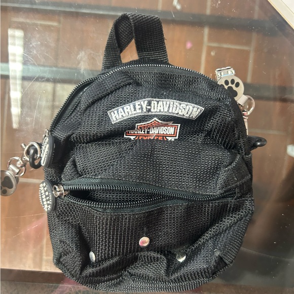 Harley-Davidson Handbags - Harley Davidson small black bag moto